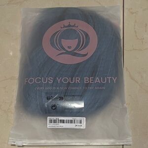✨ 24-Inch Blue Wig – Brand New ✨